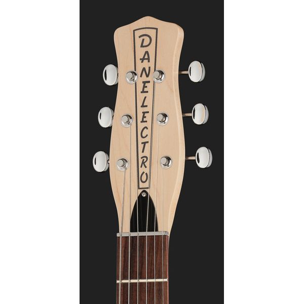 Danelectro Classic 59 Maroon Silver Glitt