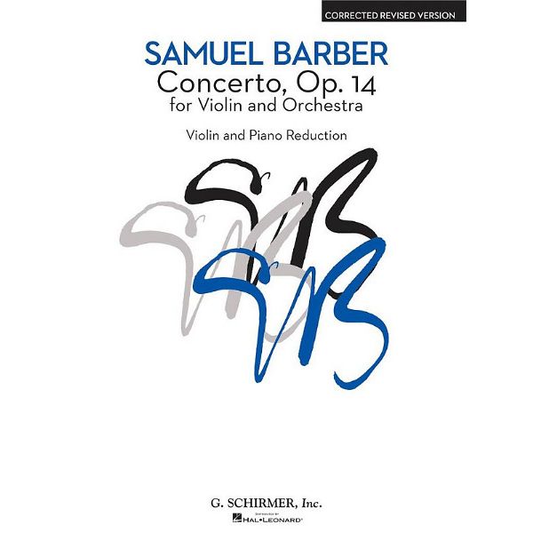 G. Schirmer Barber Concerto op. 14