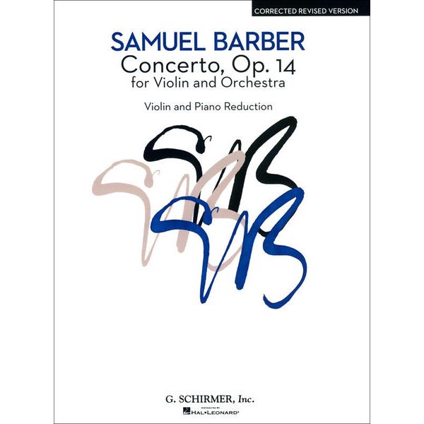 G. Schirmer Barber Concerto op. 14