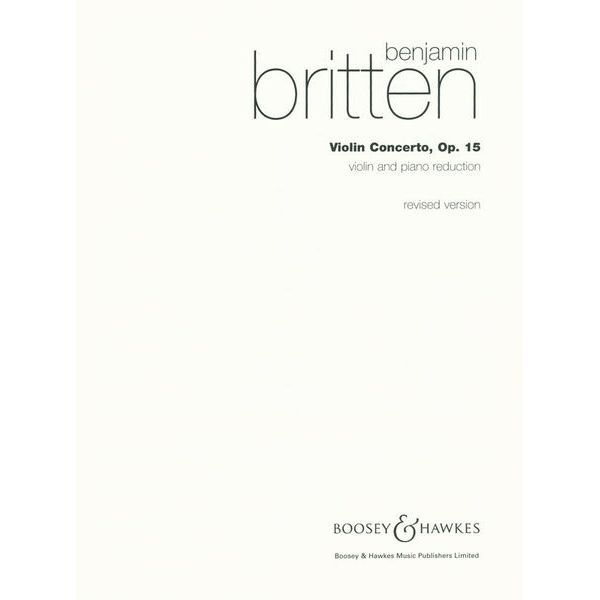 Boosey & Hawkes Britten Violinkonzert op. 15