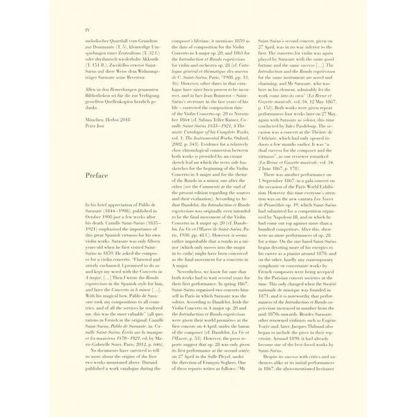 Henle Verlag Saint-Saëns Introduction