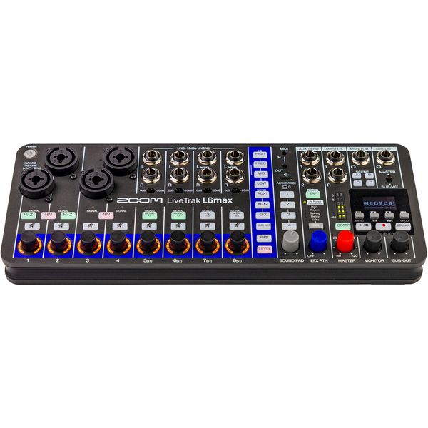 Zoom LiveTrak L6max