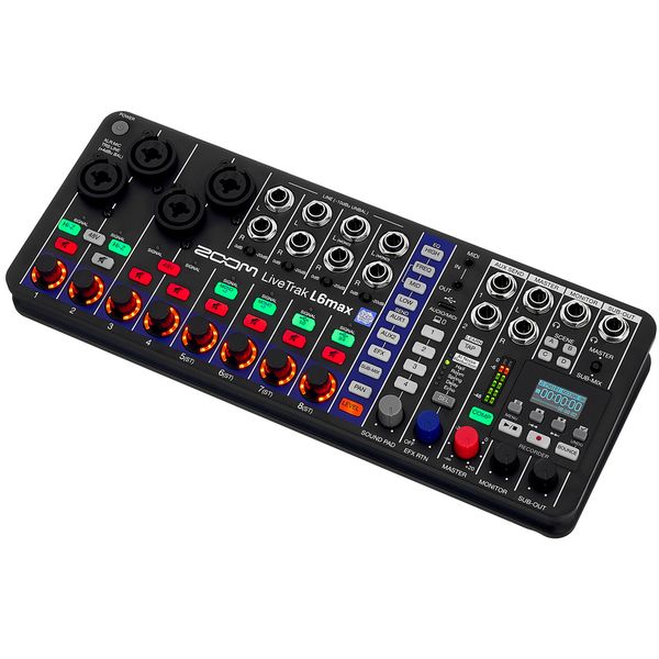 Zoom LiveTrak L6max