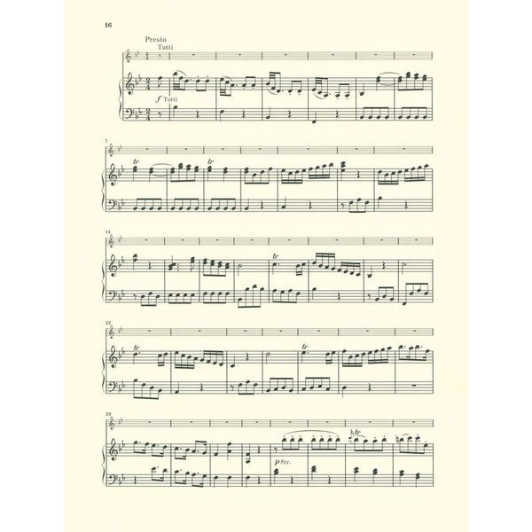 Henle Verlag Mozart Violinkonzert Nr. 1