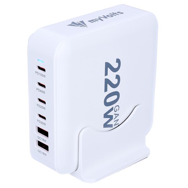 myVolts Step Up USB AC Power Hub 220W