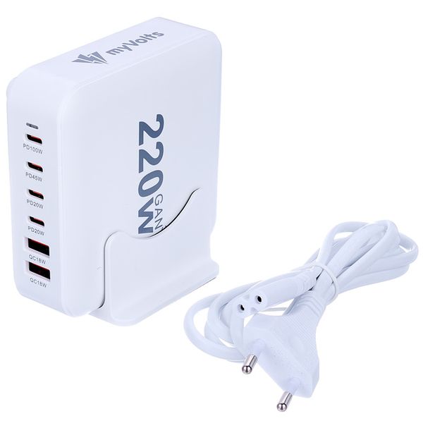 myVolts Step Up USB AC Power Hub 220W