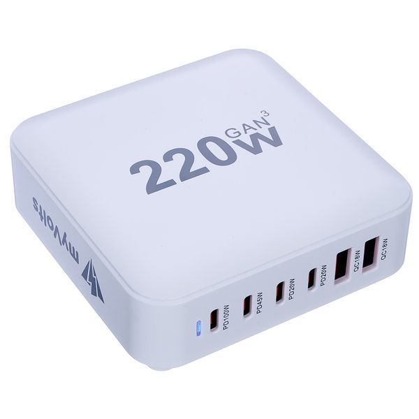 myVolts Step Up USB AC Power Hub 220W