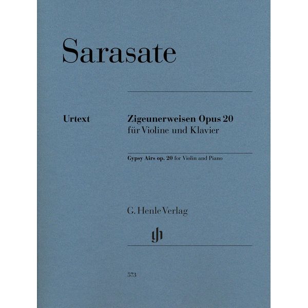 Henle Verlag Sarasate Zigeunerweisen op. 20