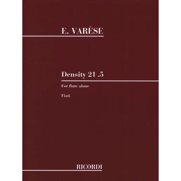 Ricordi Varèse Density 21.5