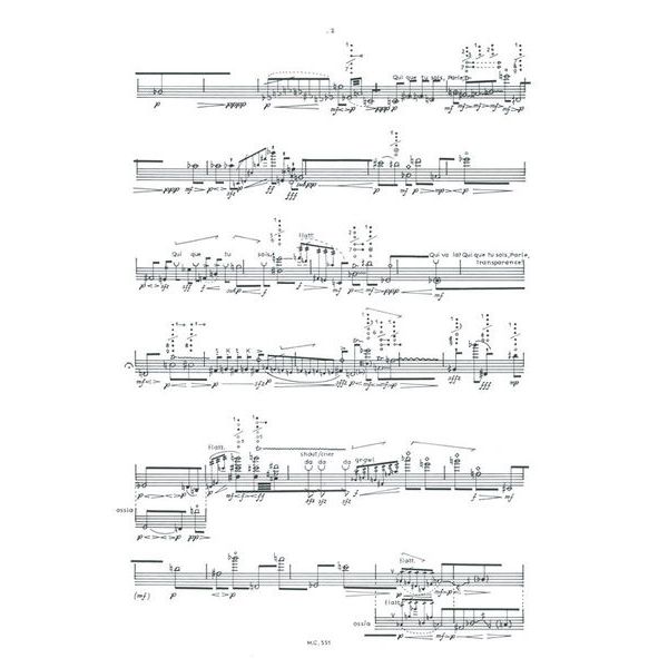 Editions Salabert Takemitsu Voice