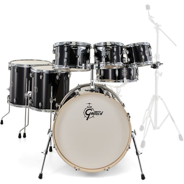 Gretsch Drums Energy Black Sparkle 7pcs Set