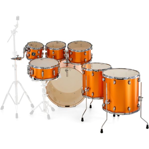 Gretsch Drums Energy Orange Sparkle 7pcs Set