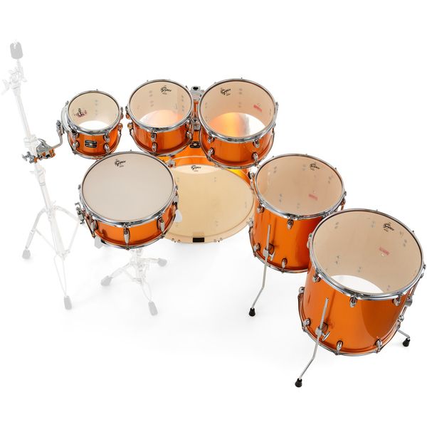 Gretsch Drums Energy Orange Sparkle 7pcs Set
