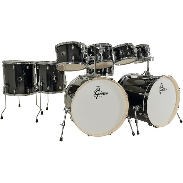 Gretsch Drums Energy Black Sparkle 9pcs Set