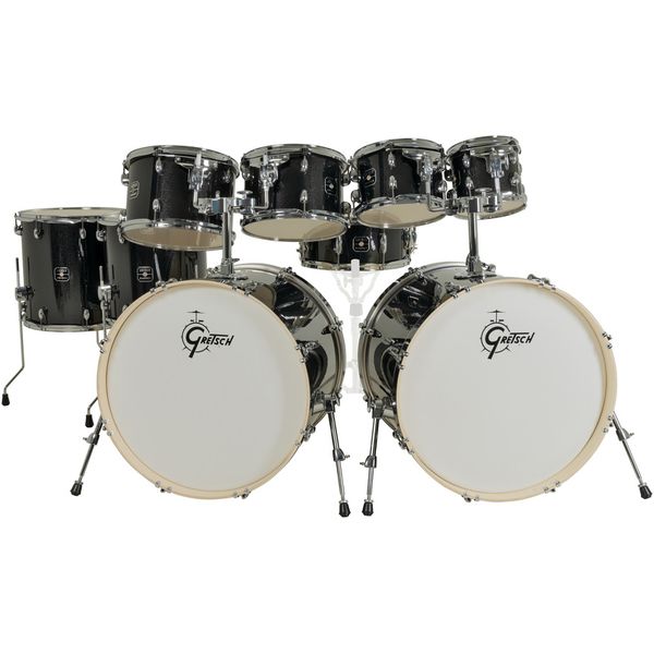 Gretsch Drums Energy Black Sparkle 9pcs Set