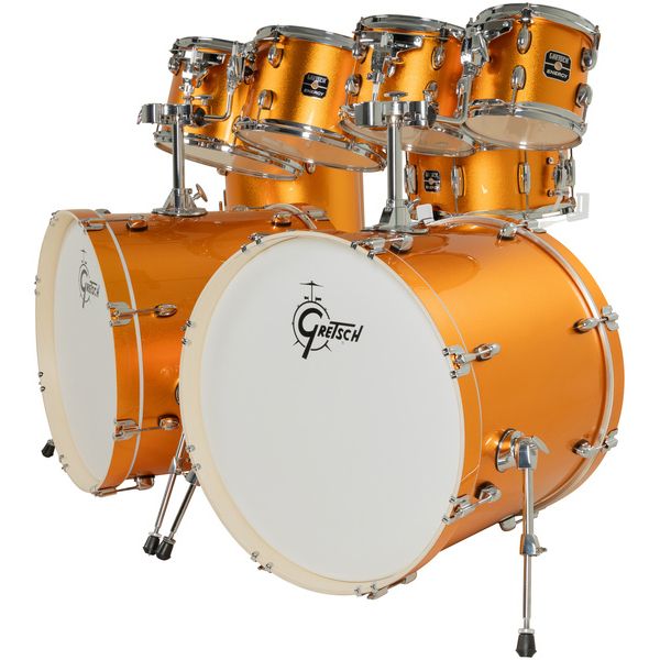 Gretsch Drums Energy Orange Sparkle 9pcs Set