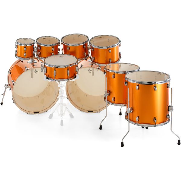 Gretsch Drums Energy Orange Sparkle 9pcs Set