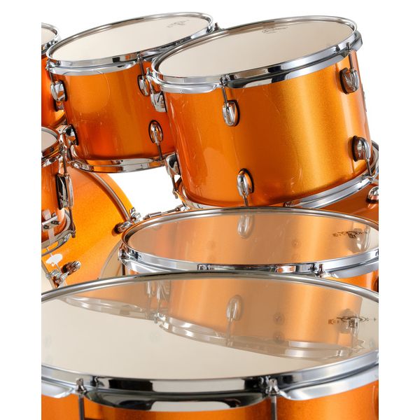 Gretsch Drums Energy Orange Sparkle 9pcs Set