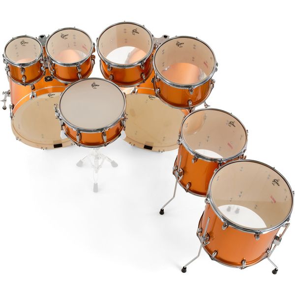 Gretsch Drums Energy Orange Sparkle 9pcs Set