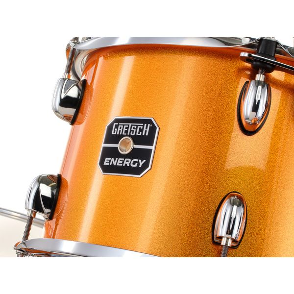 Gretsch Drums Energy Orange Sparkle 9pcs Set