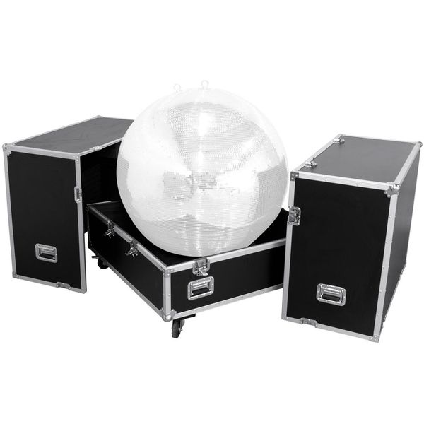 Roadinger Flightcase Spiegelkugel 100cm