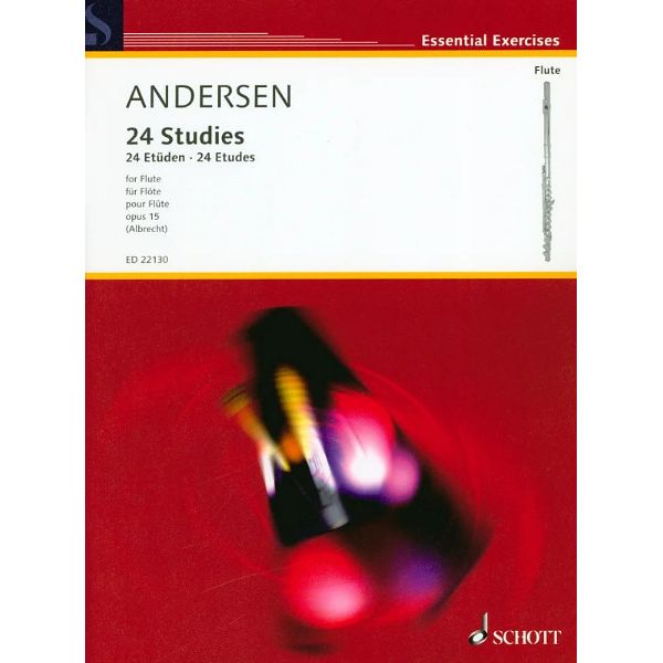 Schott Andersen 24 Etüden op.15