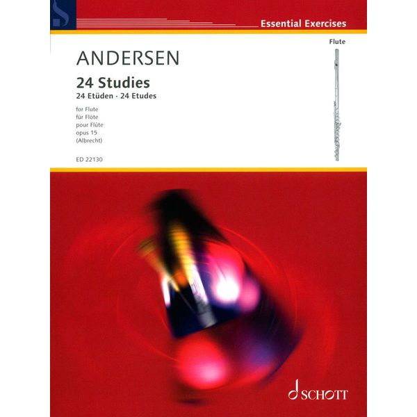 Schott Andersen 24 Etüden op.15