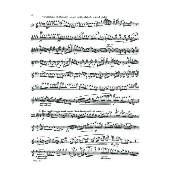 Carl Fischer Karg-Elert 30 Caprices op. 107