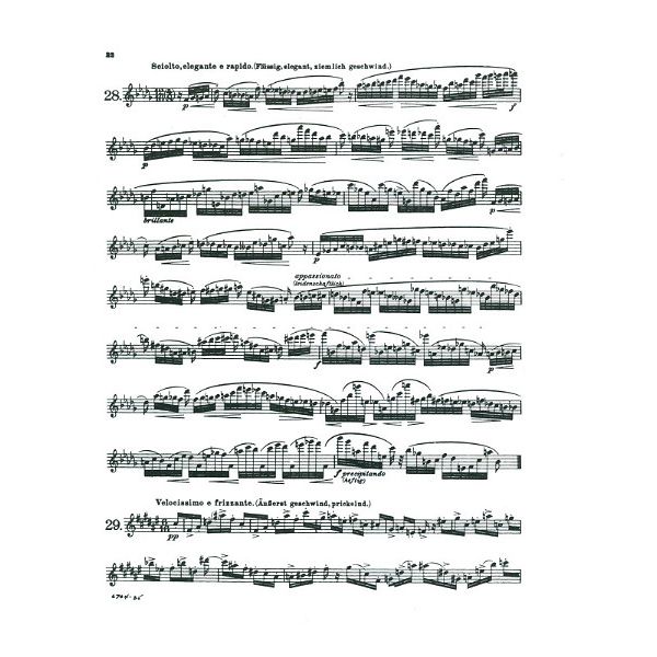 Carl Fischer Karg-Elert 30 Caprices op. 107