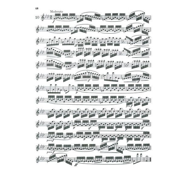 G. Schirmer Berbiguier 18 Exercises Flute