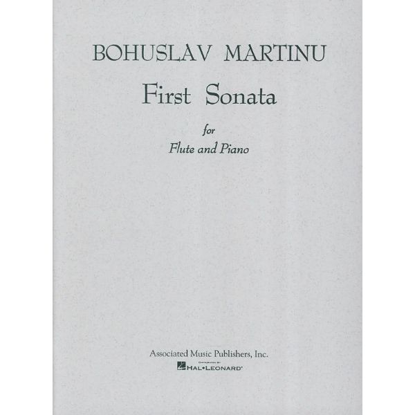 Associated Music Publishers Martinu Sonata No. 1 Flute