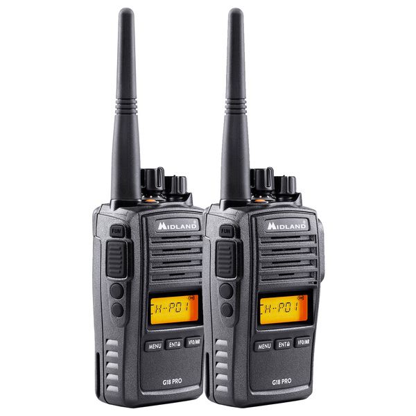 Midland G18 Pro NC Case Set 2 MA 25