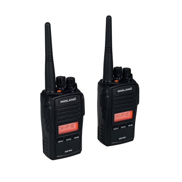 Midland G18 Pro NC Case Set 2 MA 25