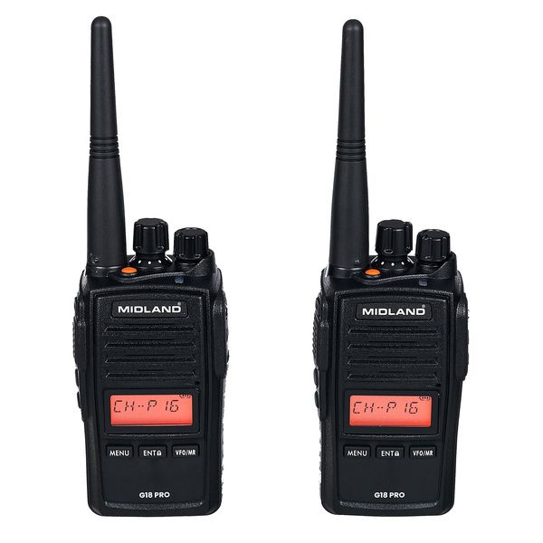 Midland G18 Pro NC Case Set 2 MA 25