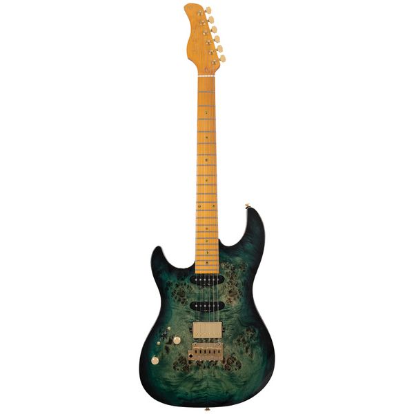 Larry Carlton S10 HSS Transparent Green LH