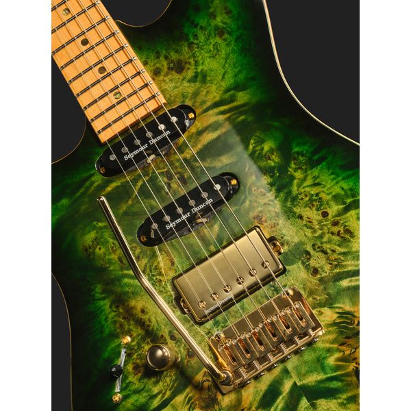 Larry Carlton S10 HSS Transparent Green LH