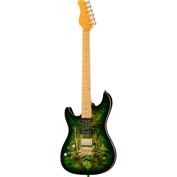 Larry Carlton S10 HSS Transparent Green LH