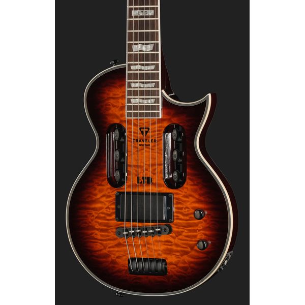 Traveler Guitar LTD EC-1 DLX Brown Sunburst