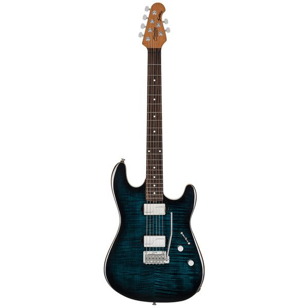 Sterling by Music Man Sabre Deep Blue Burst