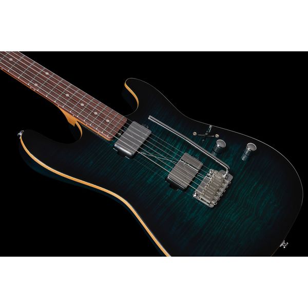 Sterling by Music Man Sabre Deep Blue Burst