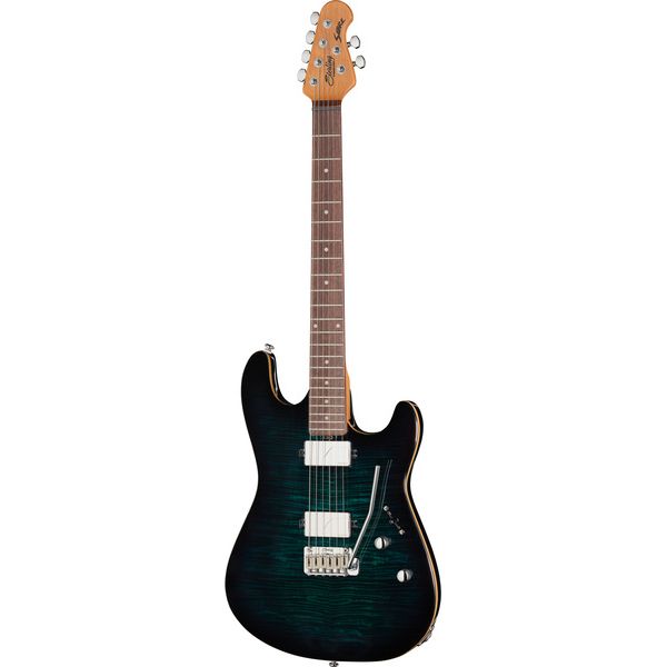 Sterling by Music Man Sabre Deep Blue Burst