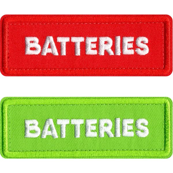 CRDBAG Patches Batteries 4 Pcs