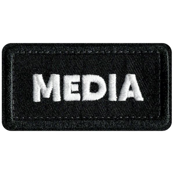 CRDBAG Patches Media 3 Pcs