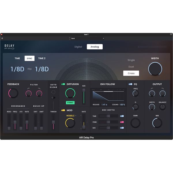 AIR Music Technology AIR Delay Pro