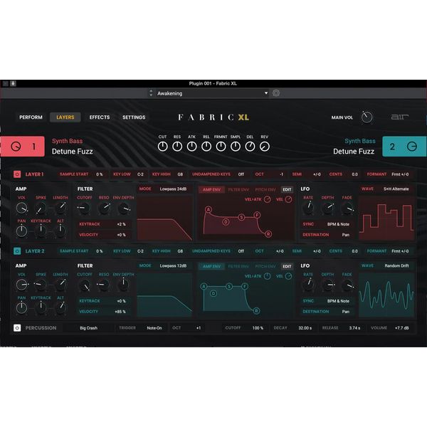 AIR Music Technology The Fabric Collection