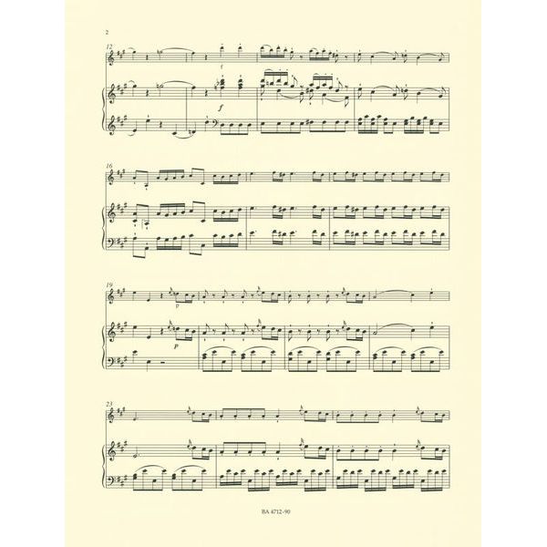Bärenreiter Mozart Violinkonzert Nr. 5