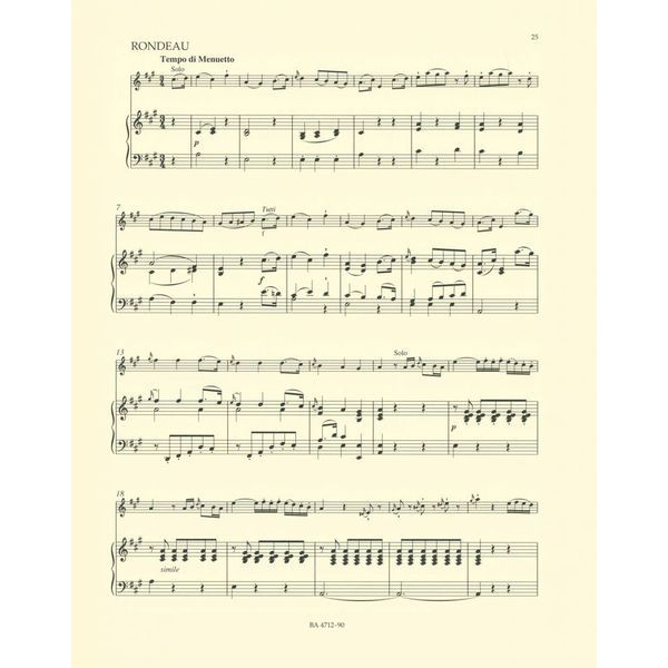 Bärenreiter Mozart Violinkonzert Nr. 5