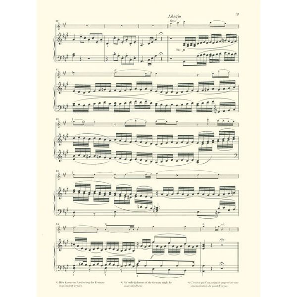 Henle Verlag Mozart Violinkonzert Nr. 5