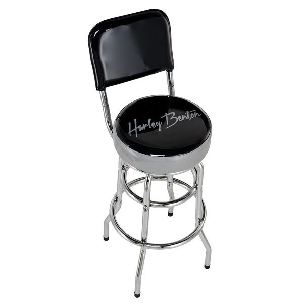 Harley Benton Guitar Seat Back Bar Stool