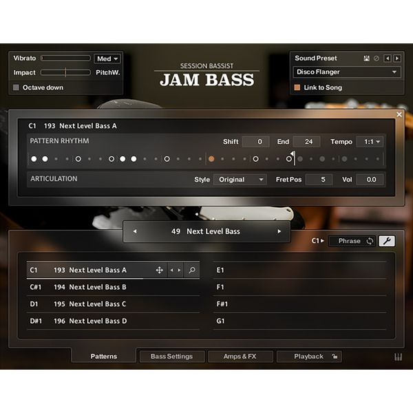 Native Instruments Session Bassist Jam Bass